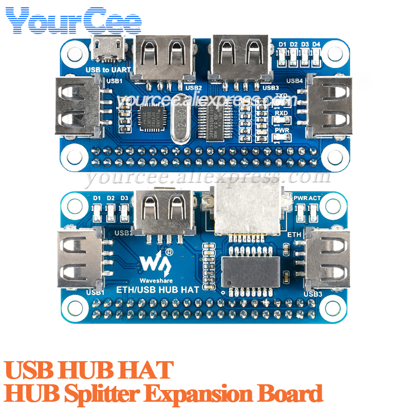 USB HUB HAT to Ethernet RJ45 N - Pi Zero W Board recensie en prijs