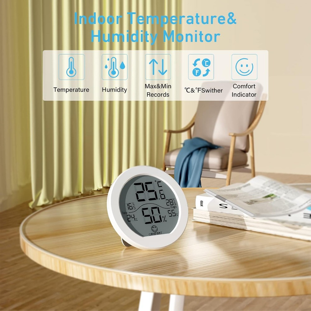 Digital Hygrometer Thermometer - Temperature Humidity Sensor recensie en prijs